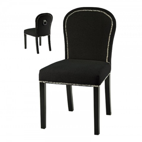 Artelore - Black Lauren kárpitozott szék