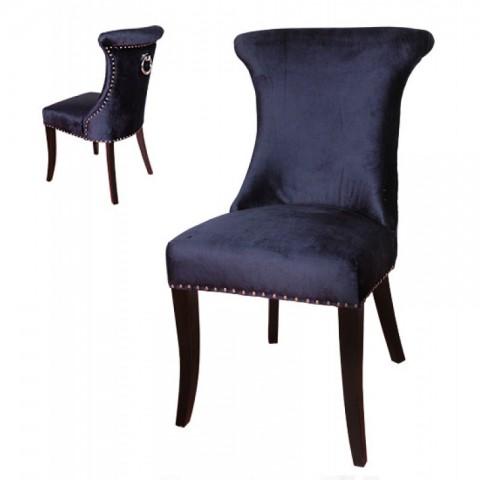 Artelore - Dark Blue Anvers kárpitozott szék