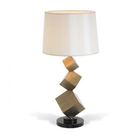 RV Astley - Bronze Cube asztali lámpa