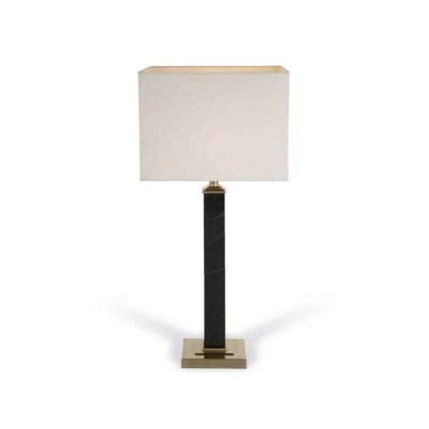 RV Astley - Marta Black Marble & Nickel asztali lámpa