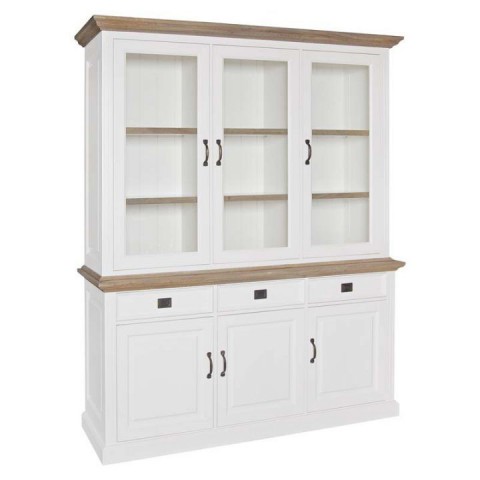 Richmond Interiors - Vitrin Oakdale 2x3-doors 3-drawers