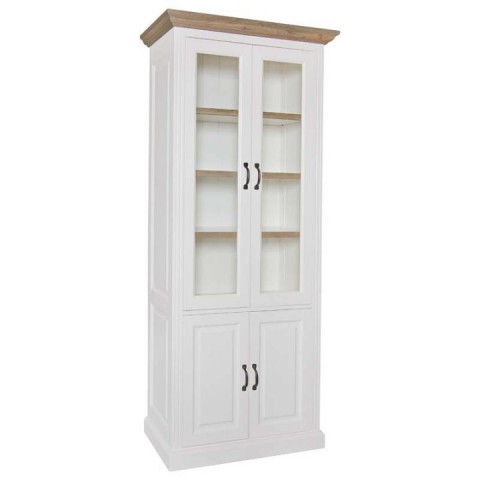 Richmond Interiors - Vitrin Oakdale 2x2-doors 3-shelves
